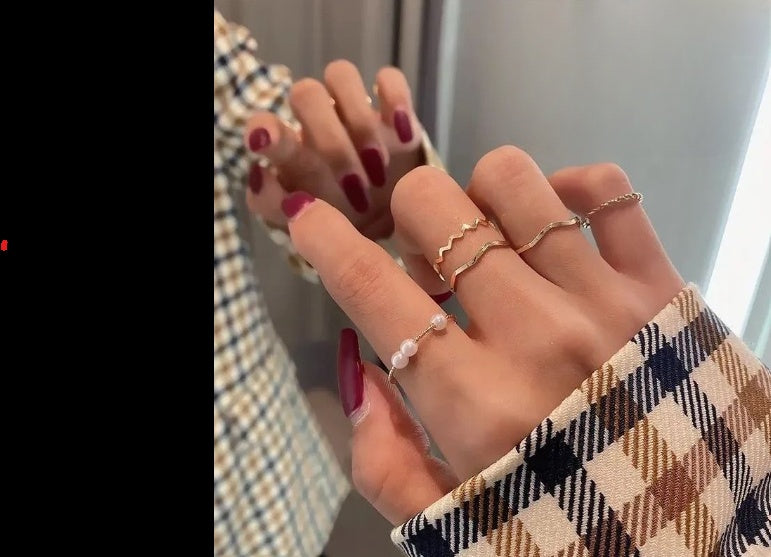 PEARL RING SET