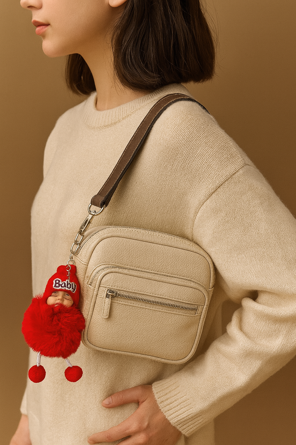 CUTE DOLL KEYRING