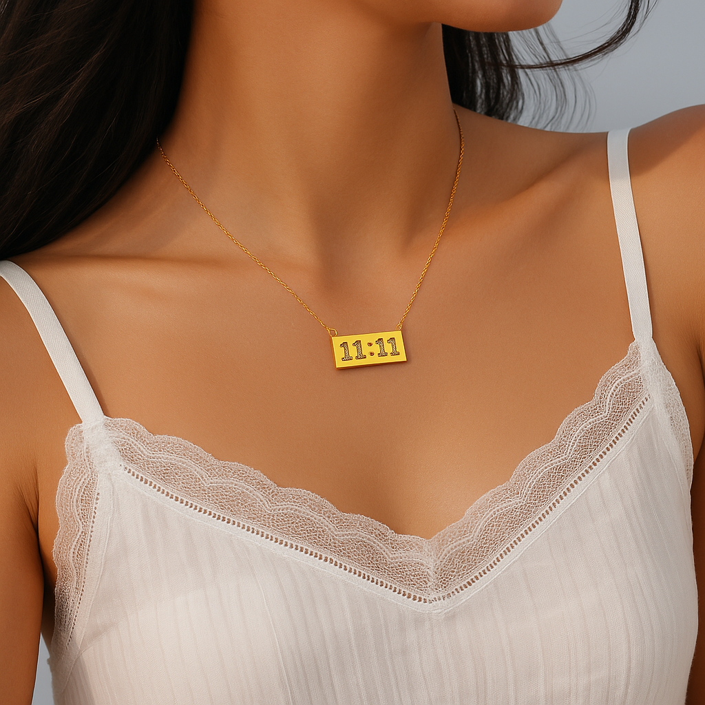 11:11 LUCKY CHARM NECKLACE FOR GIRLS