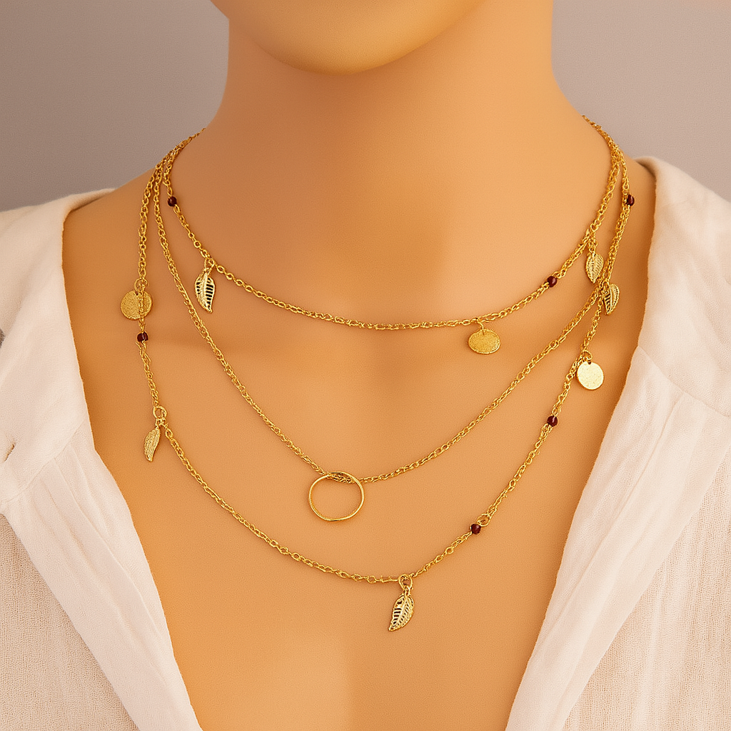 MULTILAYER NECK CHAIN