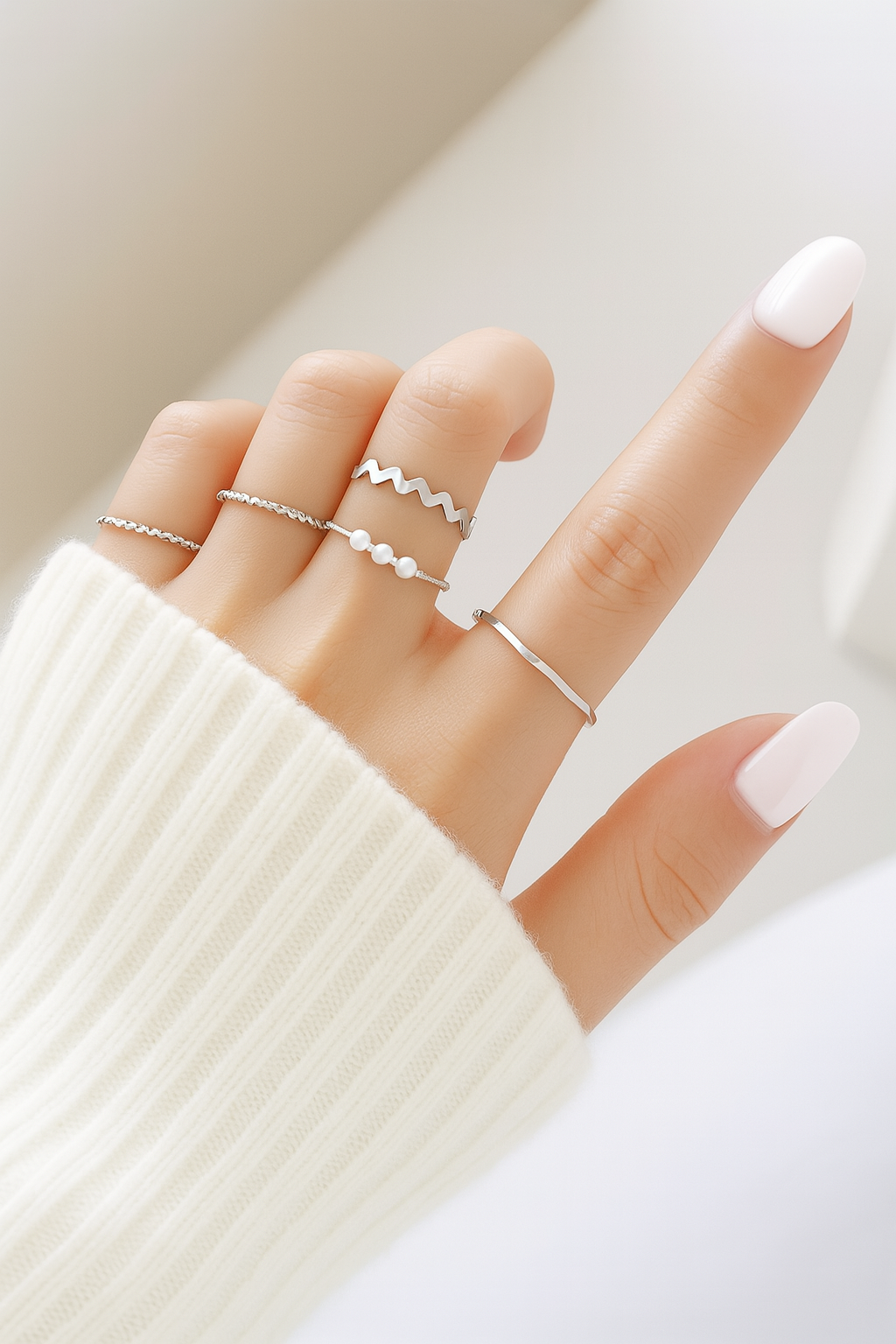 PEARL RING SET