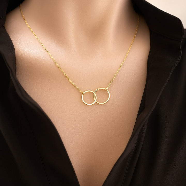 DOUBLE RING NECK CHAIN
