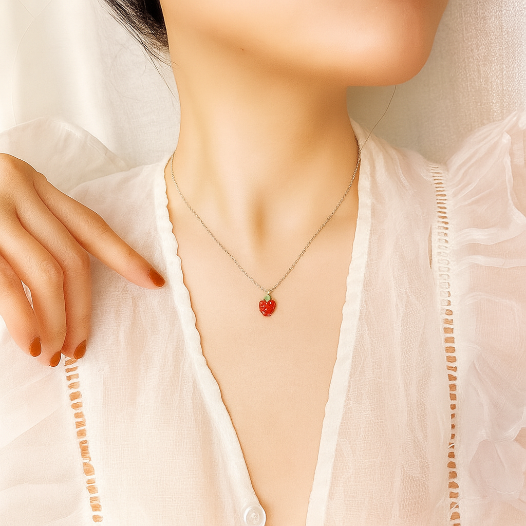 STRAWBERRY NECK CHAIN