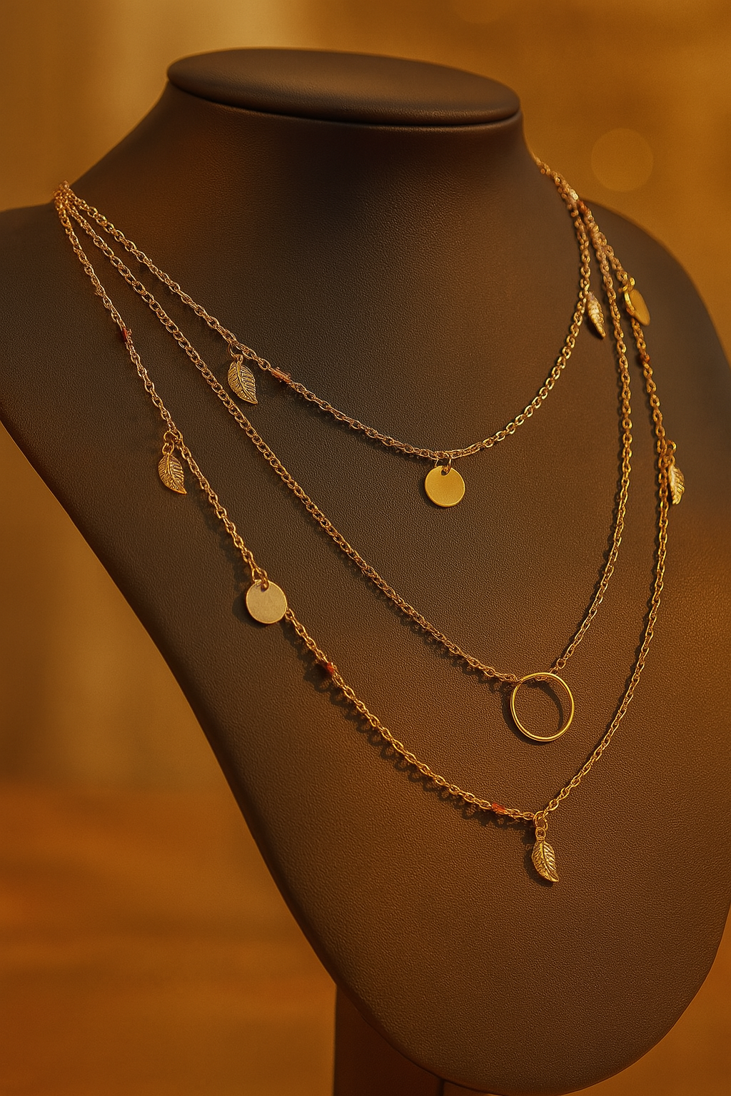 MULTILAYER NECK CHAIN