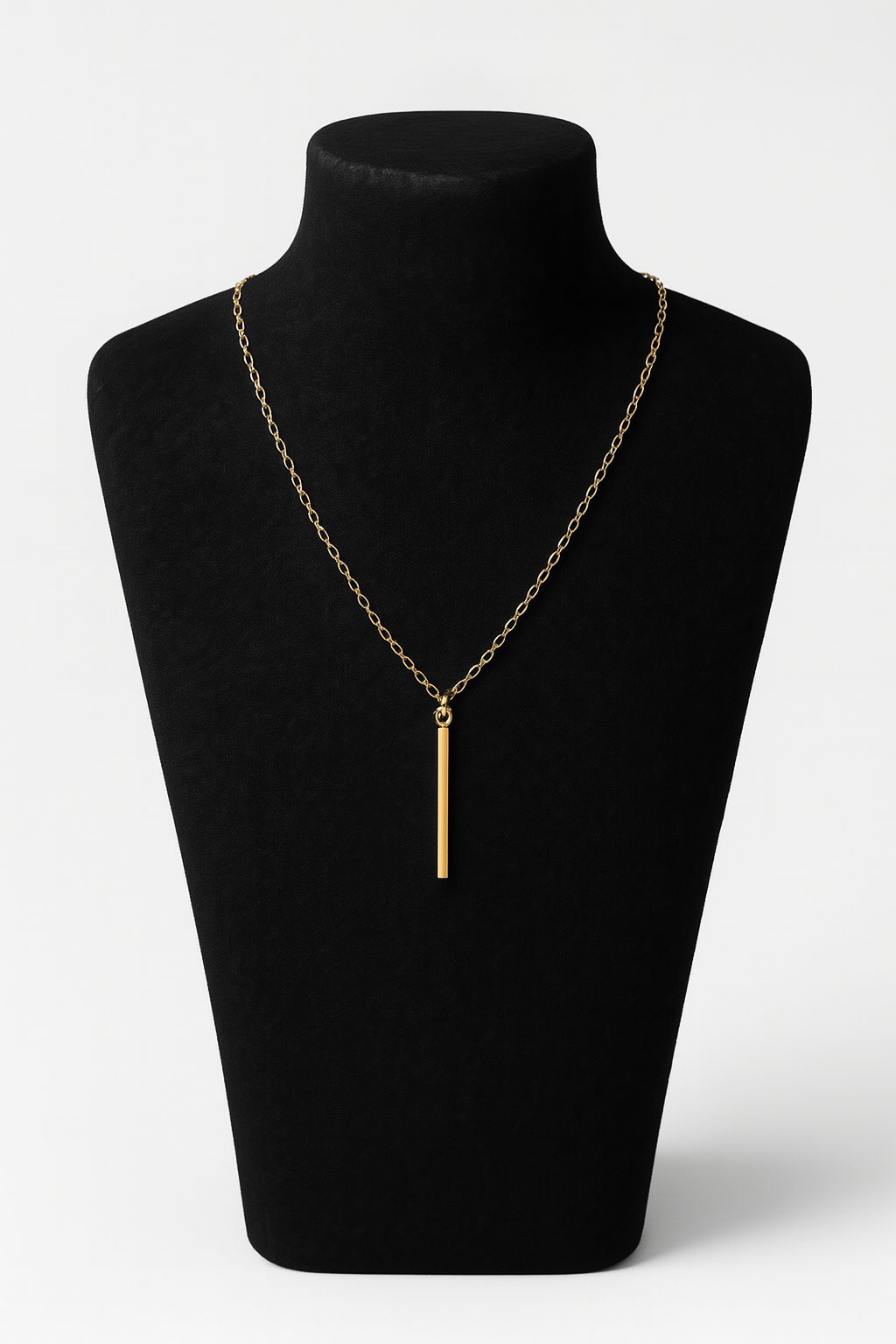 LONG PIN DROP NECK CHAIN