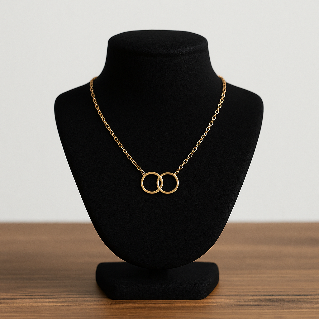DOUBLE RING NECK CHAIN