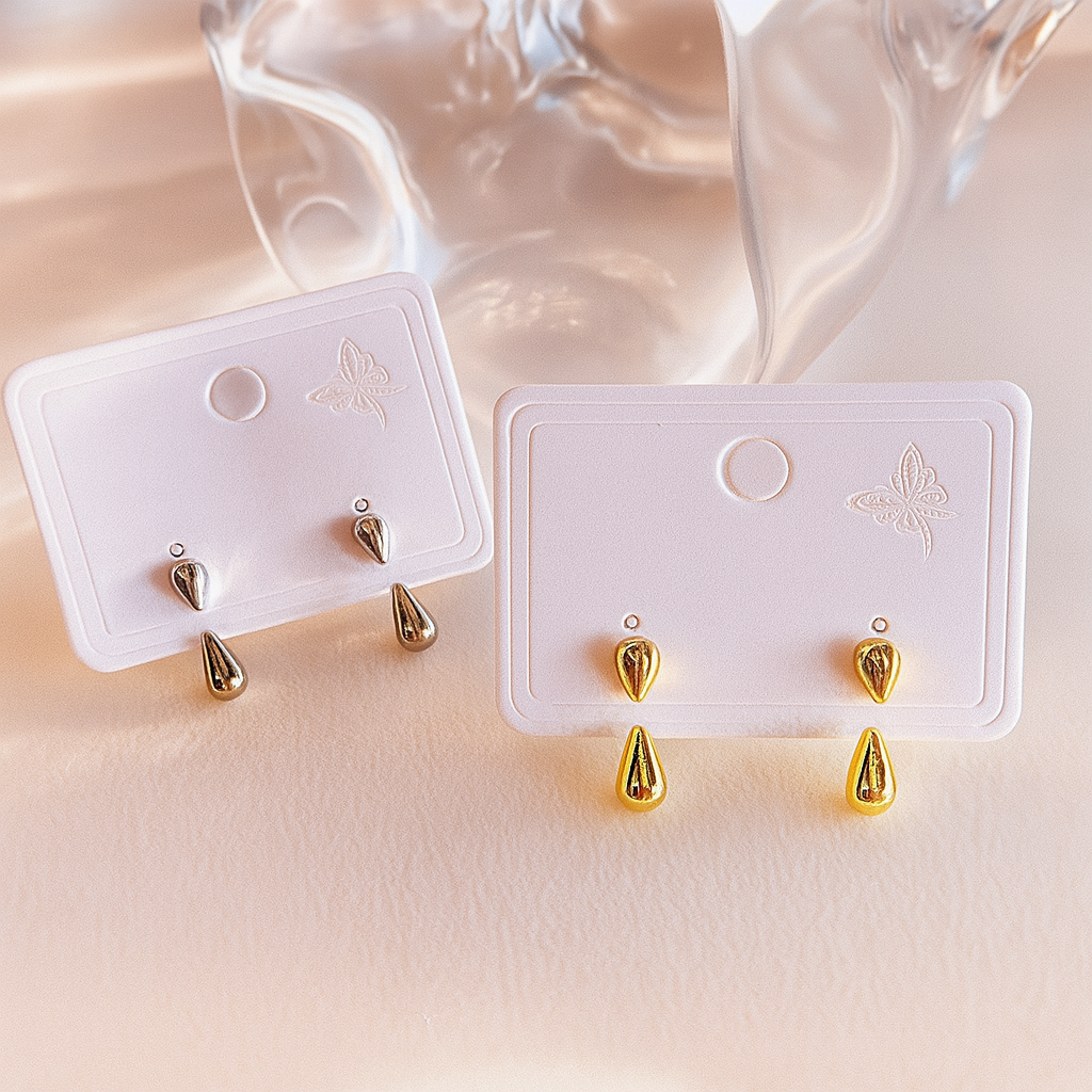 DROP EAR STUDS FOR WOMEN
