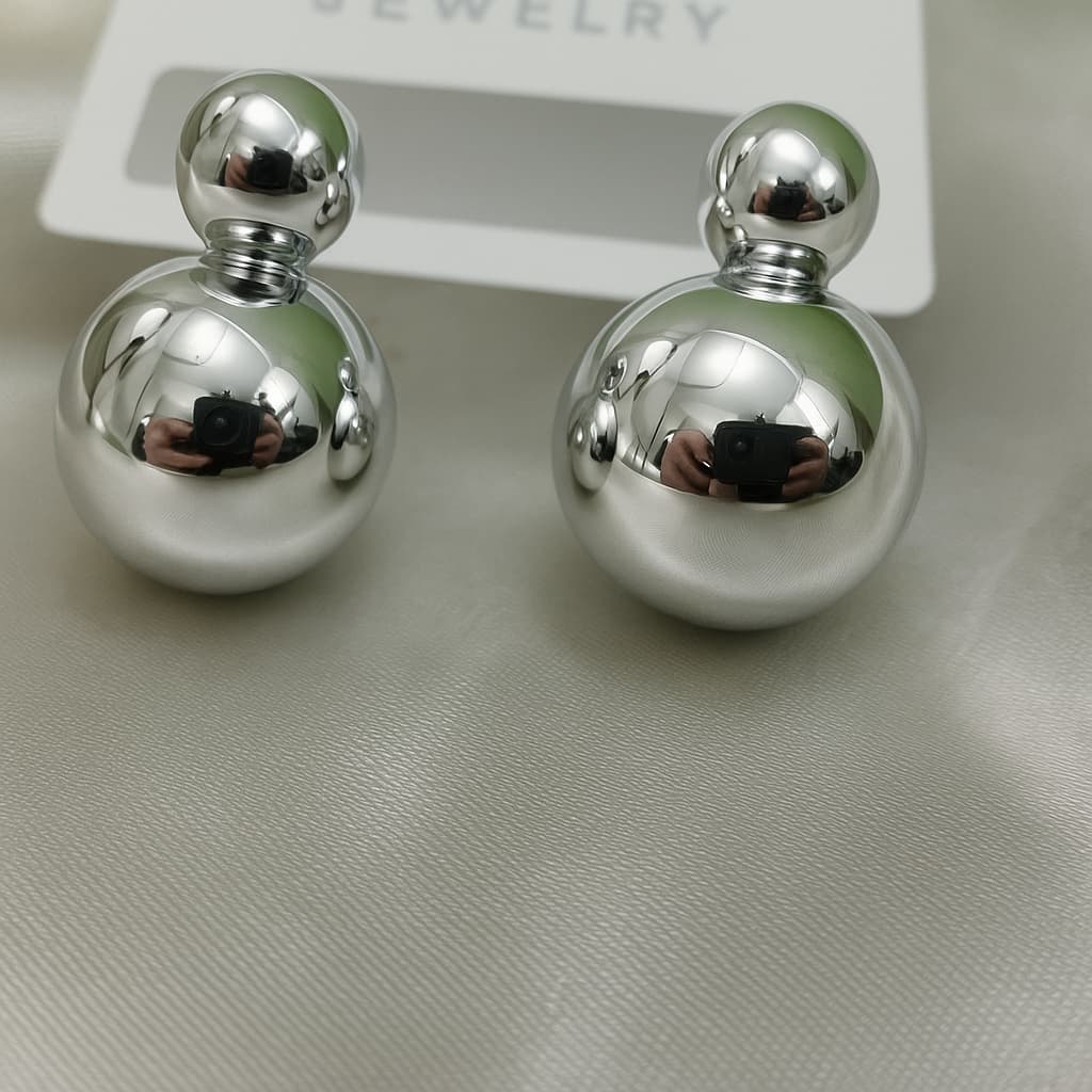 Stylish Silver Earrings