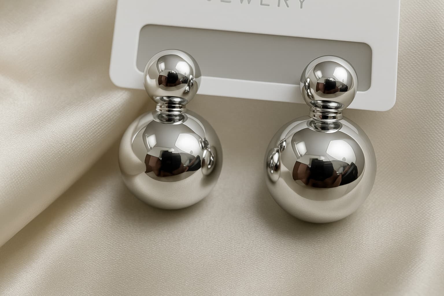 Stylish Silver Earrings