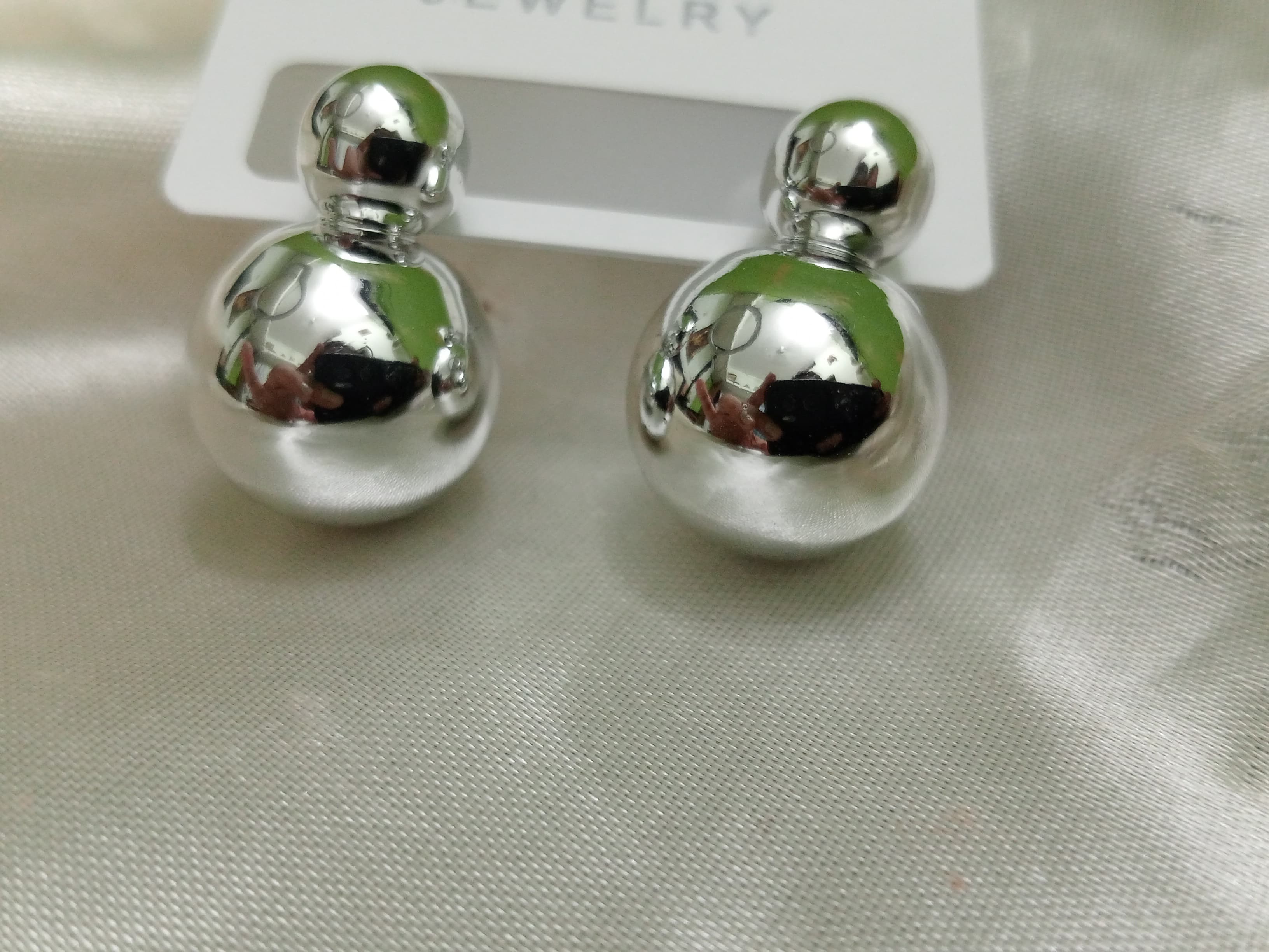 Stylish Silver Earrings