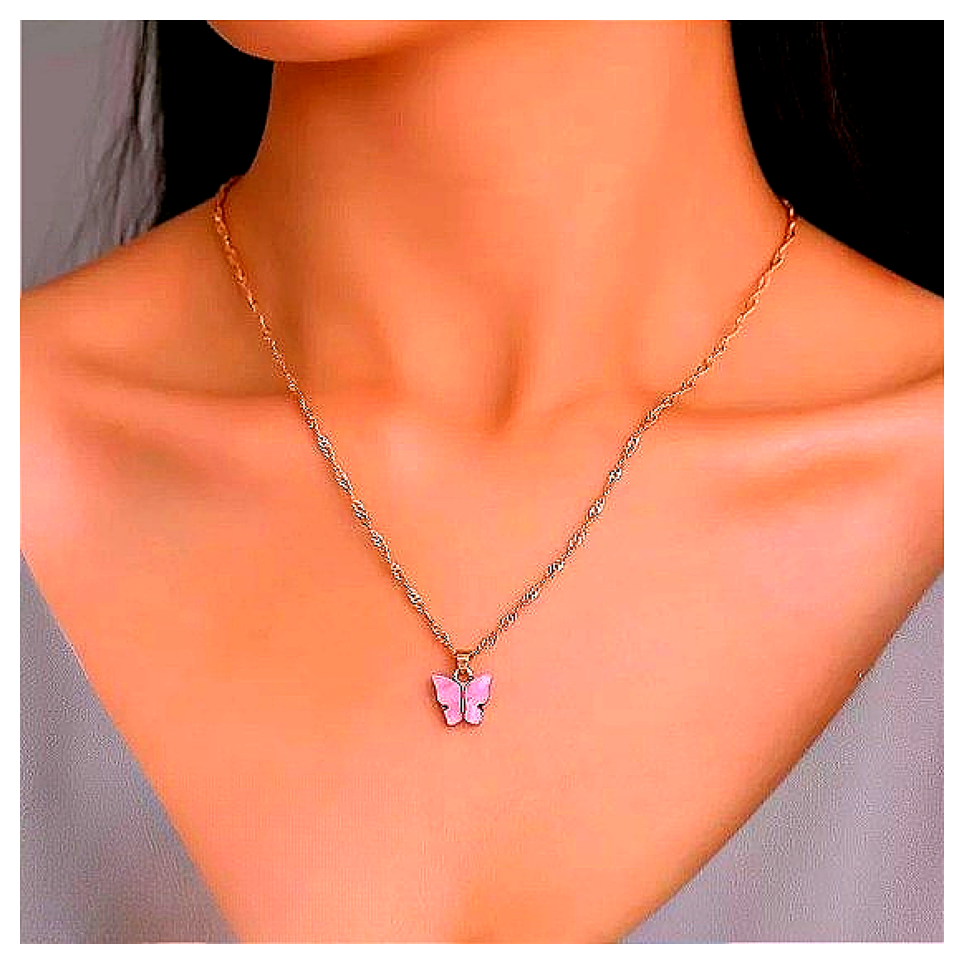 BUTTERFLY NECK PENDANT